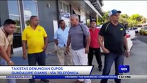 Taxistas denuncian cupos  - Nex Noticias