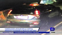 Vandalizan locales en la capital perdidas ascienden a miles de dólares - Nex Noticias