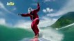 Surfing Santa Catches Waves to Spread Holiday Cheer