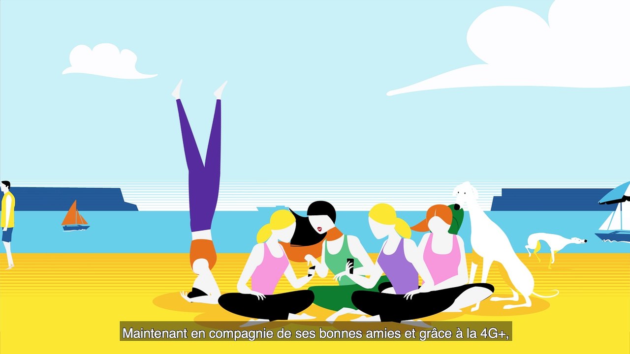 La 4G+ avec Orange