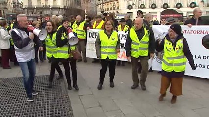 Pensionistas de toda España vuelven a alzar su voz para exigir pensiones dignas