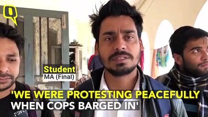 They Shot at Us, Took a Boy Away: AMU Student on Police Action in Hostel