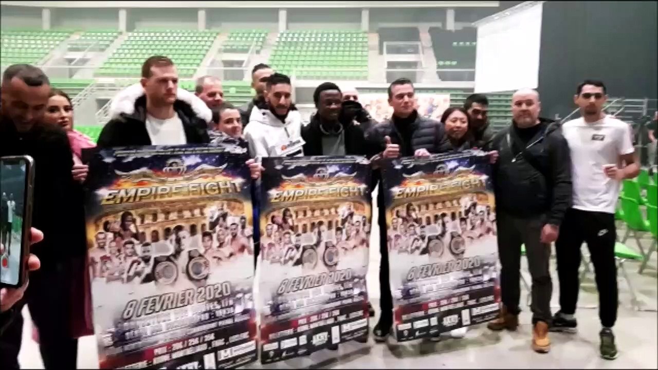 Gala de boxe thaï à l'Axone de Montbéliard le 8 février 2020