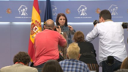 Lastra comparece tras los encuentros de Sánchez con Casado y Arrimadas