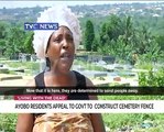 Living with the dead: Ayobo residents appeal to govt to construct cemetery fence