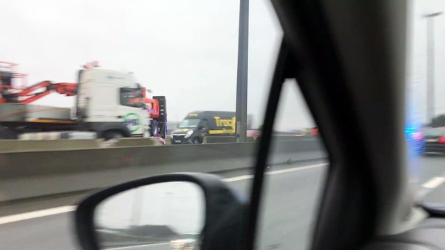 Accident e42 fleurus