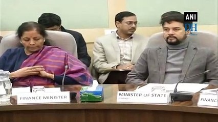 Nirmala Sitharaman holds pre-budget consultations