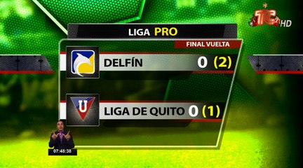 Delfín es el primer campeón de la Liga Pro