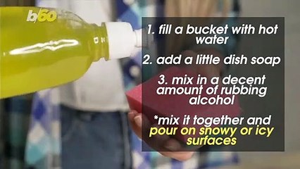 Out of Salt? This Homemade Solution Will Melt Ice in a Pinch