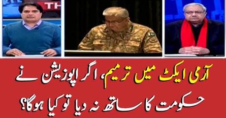 Amendment in constitution, what will be opposition's role?