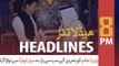 ARYNews Headlines | PM Imran Khan Conferred With Bahrain’s Highest Civil Award | 8PM | 16 DEC 2019