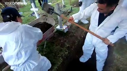 Investigadores colombianos exumam corpos de civis alegadamente executados