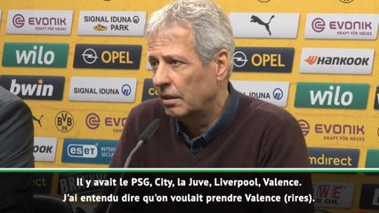 8es - Favre : ''Le PSG, une équipe exceptionnelle''