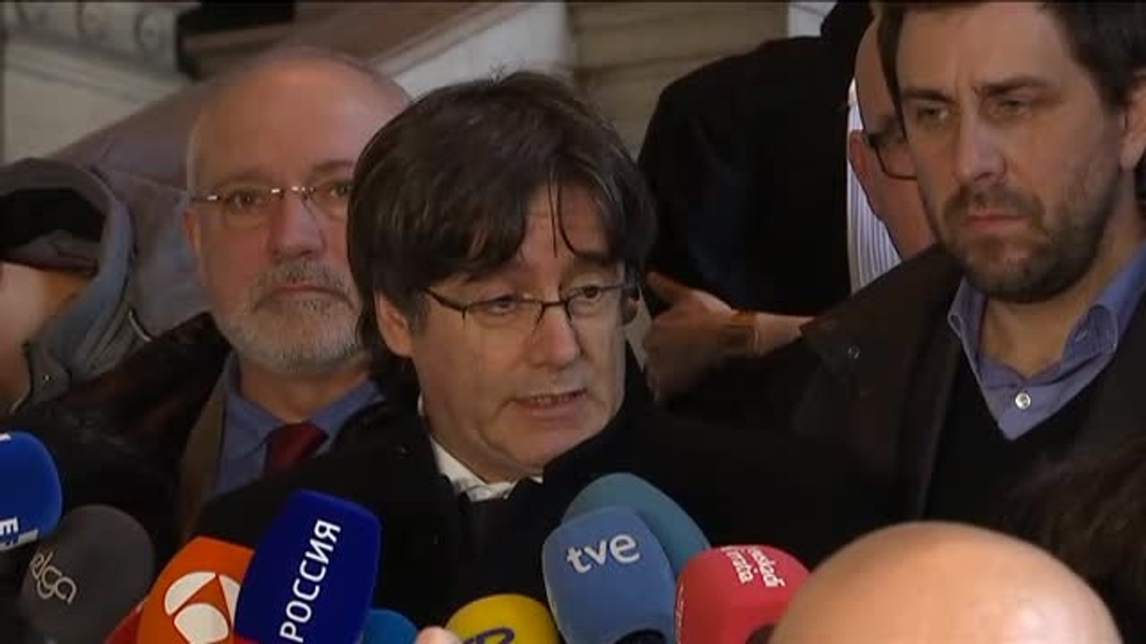 Puigdemont sobre el aplazamiento de la Justicia...