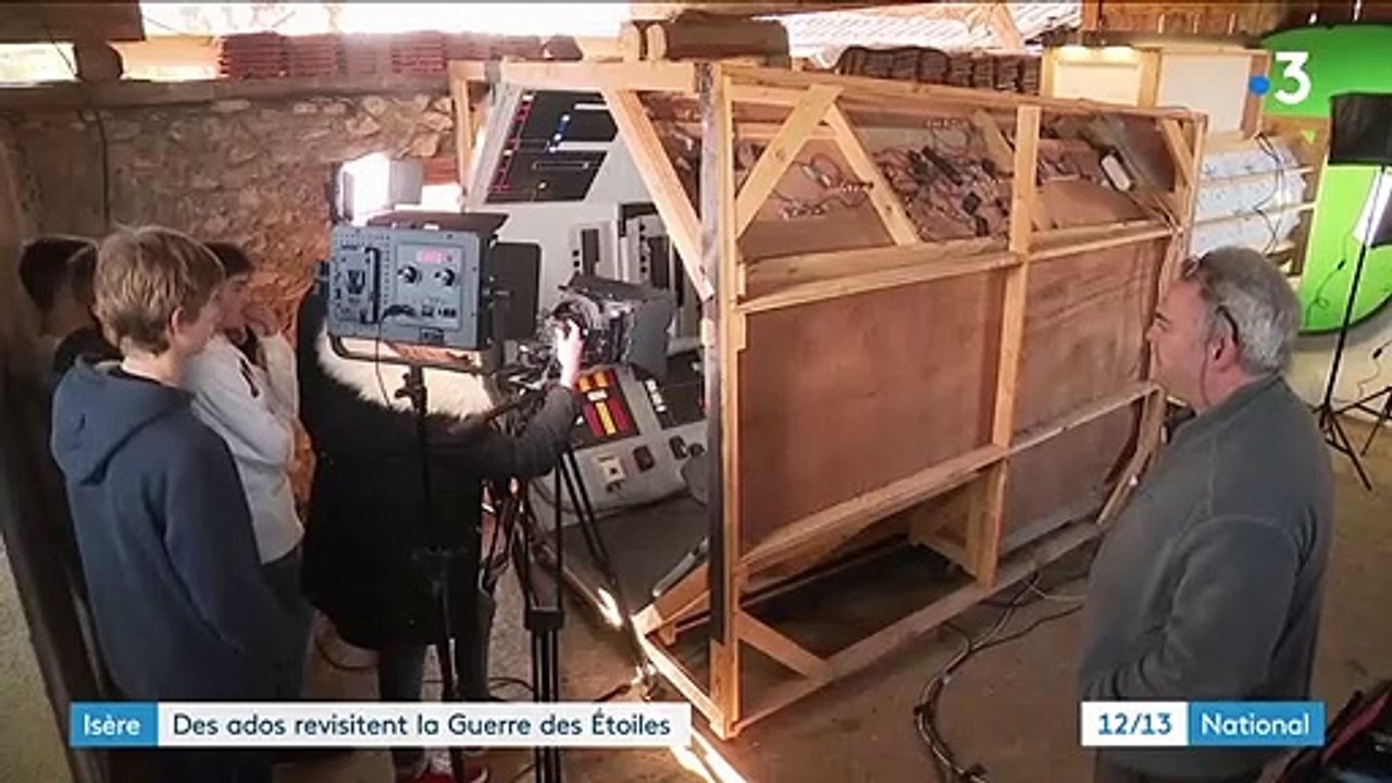 Isère : des adolescents réalisent leur version de "La Guerre des étoiles"