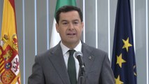 Moreno denuncia el ataque del Gobierno de Sánchez contra Andalucía