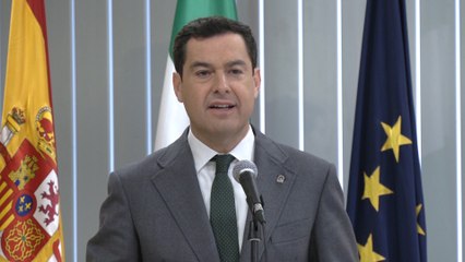 Moreno denuncia el ataque del Gobierno de Sánchez contra Andalucía