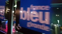France Bleu Gironde en direct d'une rame du Tram D de Bordeaux
