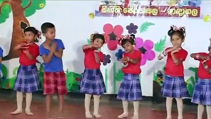 Pata Pata Mal Pipila | පාට පාට මල් පිපිලා | Andagala Singithi Pre School Kids Dancing | 2019