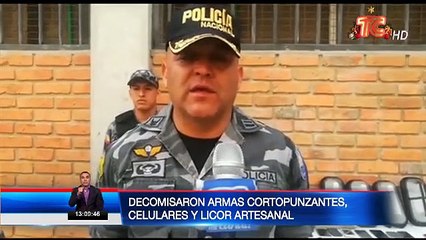 Operativo “Impacto Navidad” en cárcel de Turi