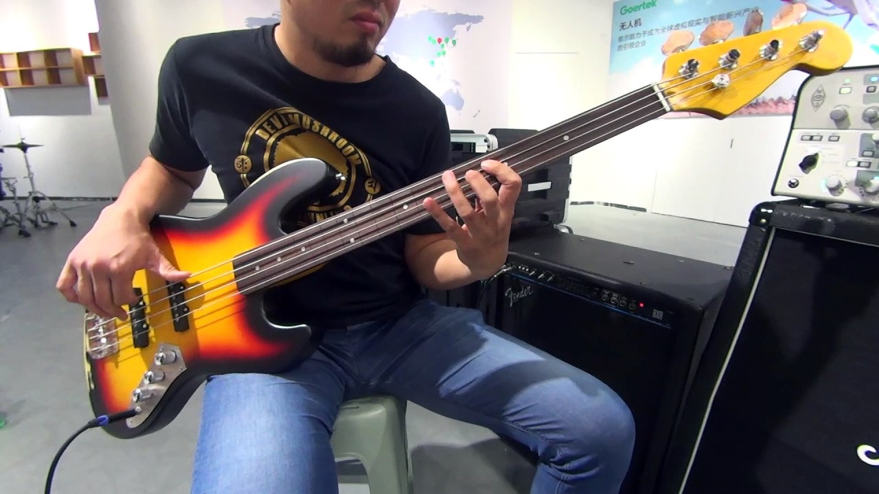 Custom Aged Jaco Pastorius Jazz Bass