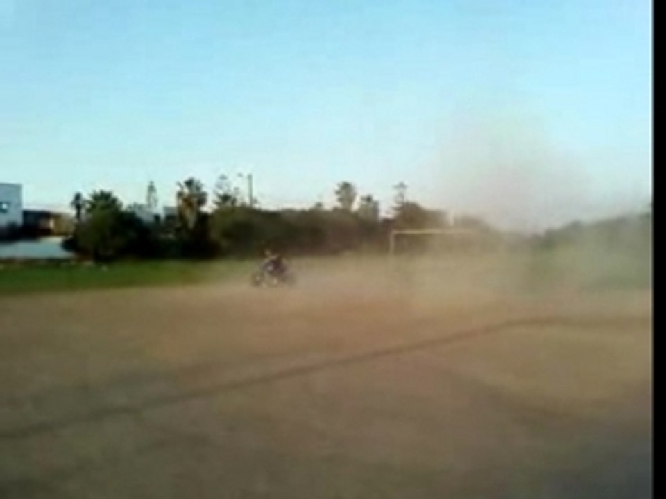 quad Raptor 350 slide session part 1