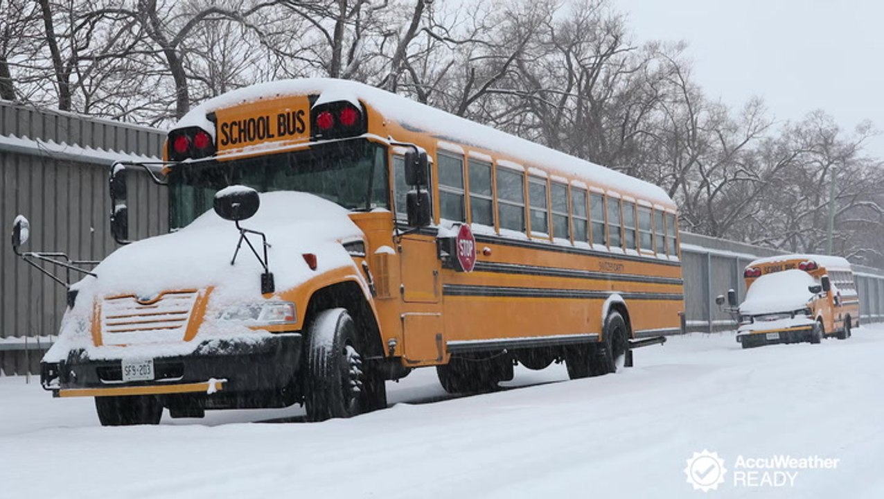 How are school cancellations determined?
