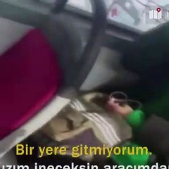 Otobüs şoförünü çileden çıkaran kadın yolcu
