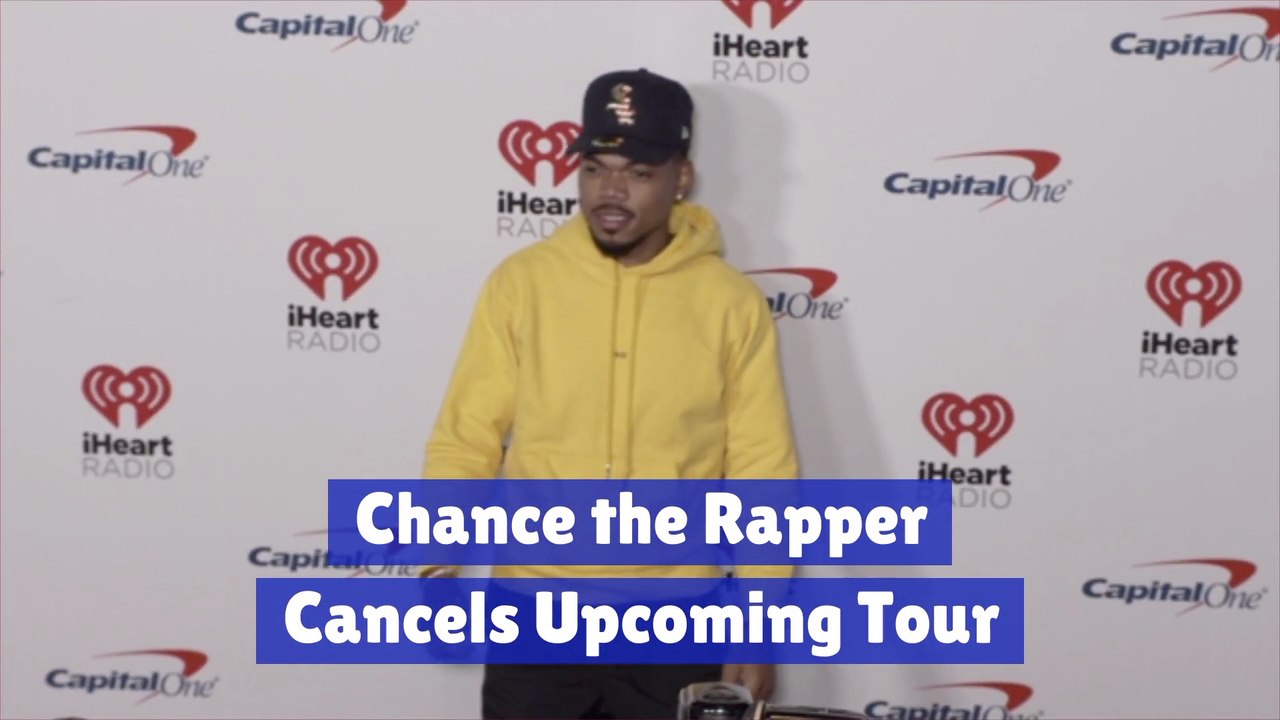 Chance The Rapper Changes His Plans