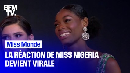 Miss Monde: la réaction de Miss Nigeria devient virale