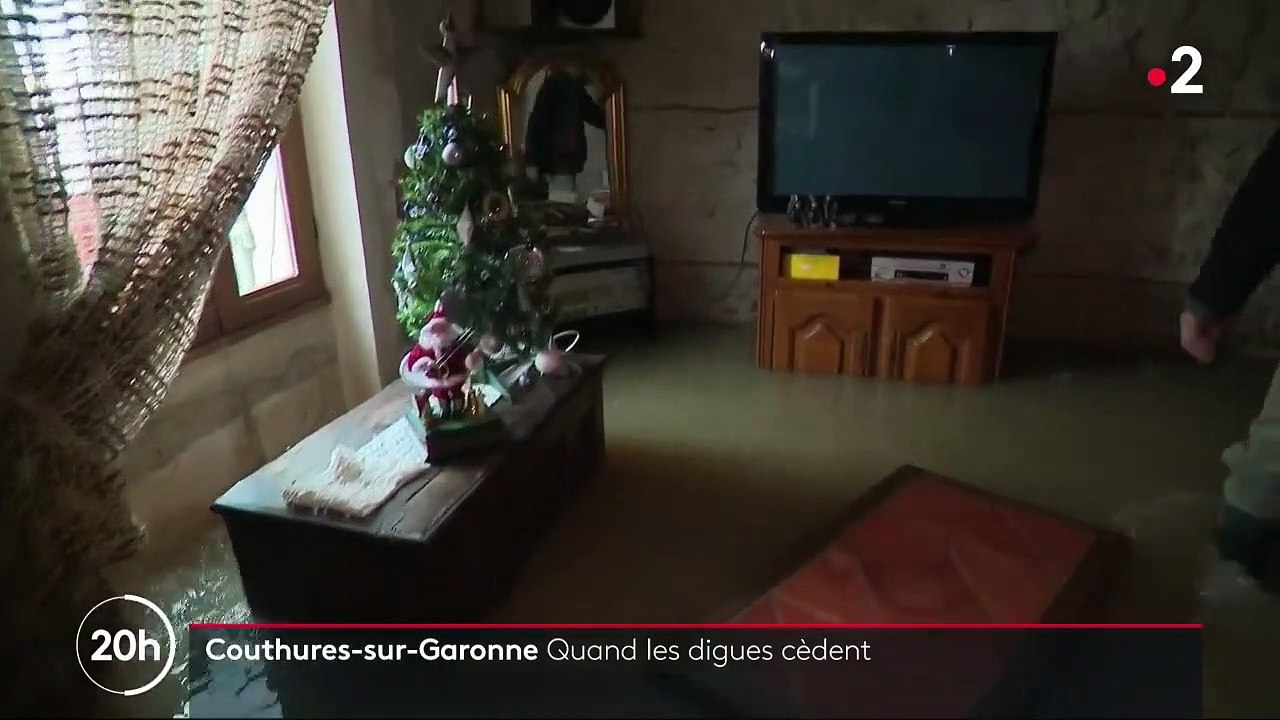 "J'ai peur" : l'appel à l'aide d'une sinistrée des inondations à Couthures-sur-Garonne