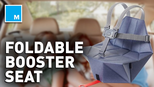 This book-sized booster seat could save you tons of space — Future Blink