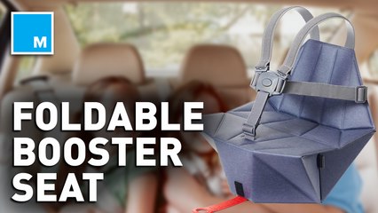 This book-sized booster seat could save you tons of space — Future Blink