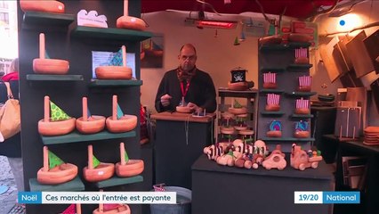 Noël : certains marchés font payer l'entrée aux visiteurs