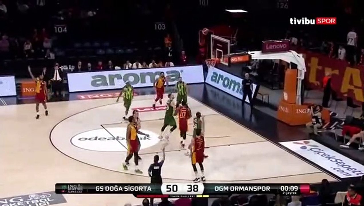 Galatasaray Doga Sigorta vs OGM Ormanspor Özet 24.11.2019