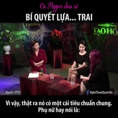 LÀM THẾ NÀO ĐỂ CHỌN ĐƯỢC 1 CHÀNG TRAI LÝ TƯỞNG - HÃY LẮNG NGHE DR.PEPPER TƯ V...