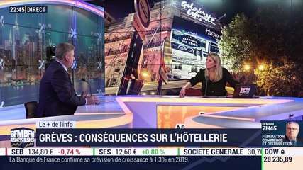 Thierry Grégoire (UMIH) : Grèves, quelles conséquences sur l’hôtellerie et la restauration ? - 16/12