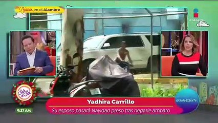 Esposo de Yadhira Carrillo pasará las fiestas decembrinas tras las rejas