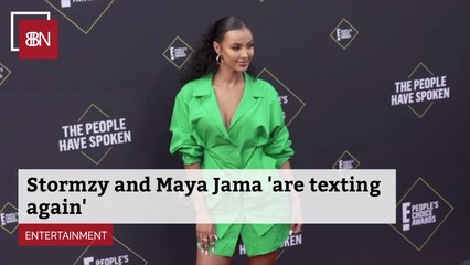 Stormzy And Maya Jama Are Talking