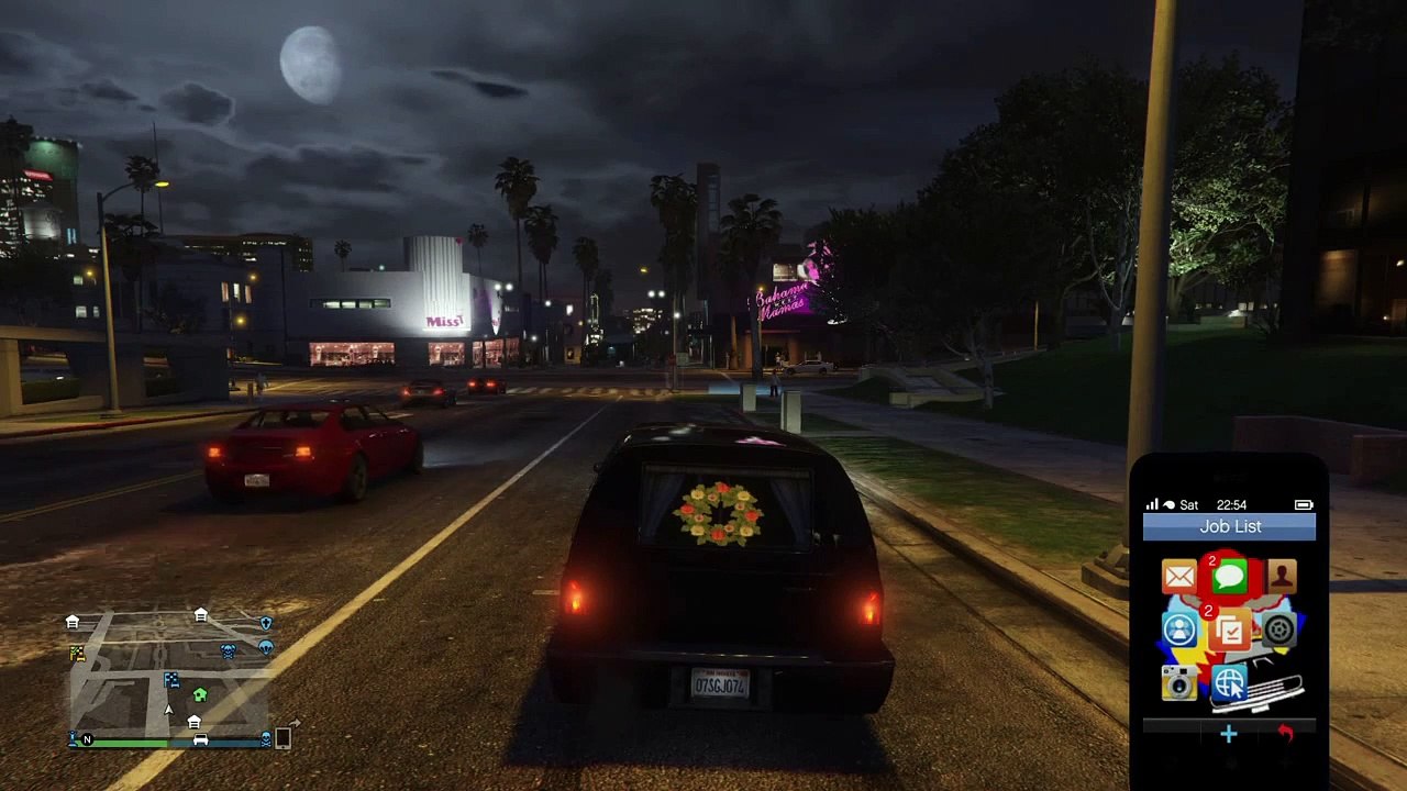 GTA V online picking up A Hooker in A hearse