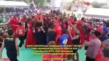 PSHT BENTROK DENGAN PAGARNUSA. PENCAK DOR BOJONEGORO