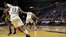 Alize Johnson Posts 16 points & 13 rebounds vs. Wisconsin Herd