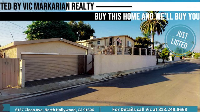 6157 Cleon Ave, North Hollywood, CA 91606 | Vic Markarian Realty 818-248-8668