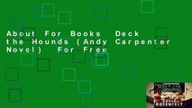 About For Books  Deck the Hounds (Andy Carpenter Novel)  For Free