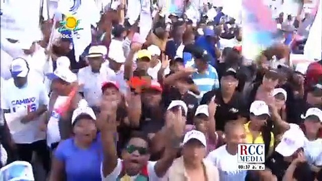 Faride Raful comenta sobre la caravana del PRM en la Capital