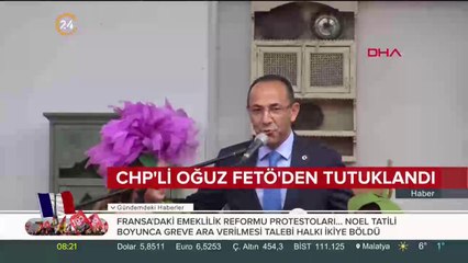 "Sohbet imamı" CHP'li Urla Belediye Başkanı FETÖ'den tutuklandı