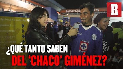 ¿Qué tanto saben los aficionados sobre el 'Chaco' Giménez?