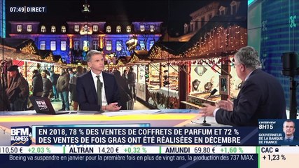 Jacques Creyssel (Fédération du commerce et de la distribution) : Semaine cruciale pour les commerces à l'approche des fêtes de fin d'année - 17/12