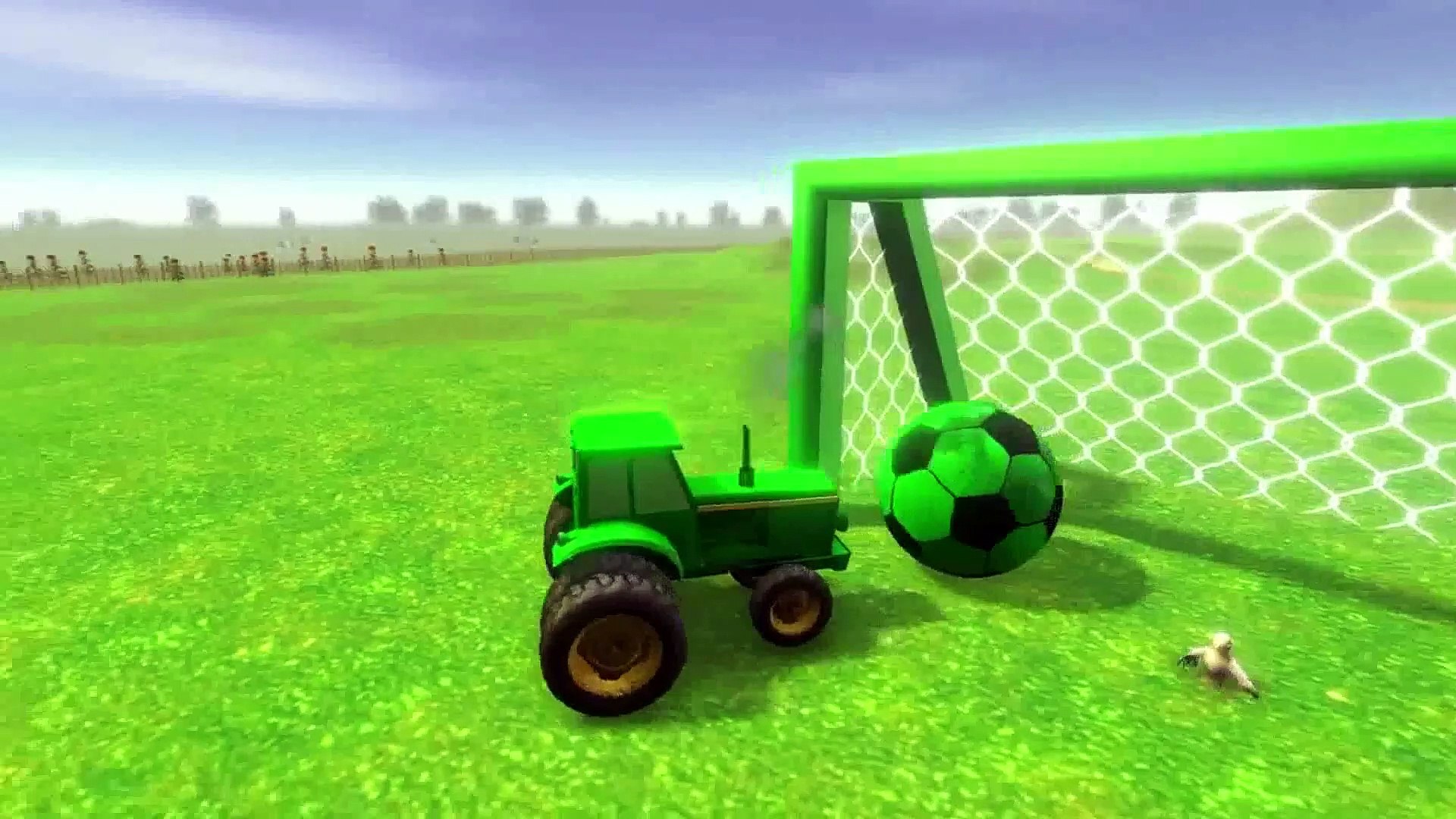 Tractores de Colores (Juego del pollito y el tractor modo fútbol) - video  Dailymotion