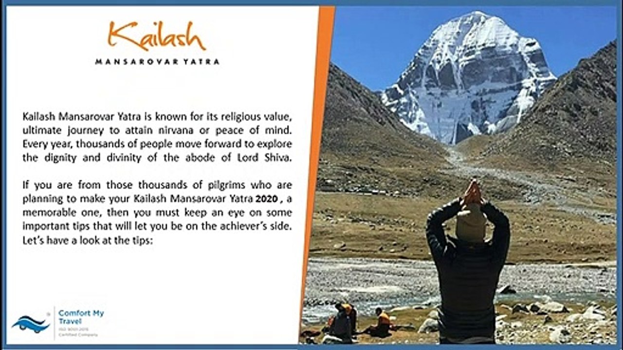 Tips for Kailash Mansarovar Yatra